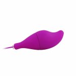 Baile Pleasure Shell12 liliowy – model z 12 trybami pracy, miękka powierzchnia 8x3 cm