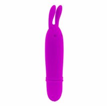 Pretty Love Boyce mini masażer liliowy 12,7 cm, 10 trybów, wodoodporny silikon