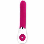 Pretty Love Daniel silikonowy masażer intymny 19,5 cm liliowo-biały, 30 trybów, ergonomiczny