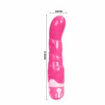 Baile Model 21,8 cm różowy wodoodporna maszyna intymna 10 trybów, TPR
