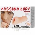 Baile Pasja Lady Murcia anatomiczna maszyna intymna 3D, TPR, 14,5 cm, system powietrzny