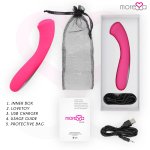 Moressa Celso Premium silikonowy model wielofunkcyjny, 30 trybów, USB, 16 cm