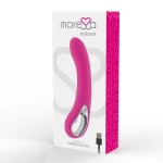 Moressa Nelson Premium silikonowy model intymny, 12 trybów, ładowanie USB, fioletowy