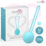 Moressa Osian One kulki do ćwiczeń mięśni miednicy, silikon turkusowy, 51g, 34mm