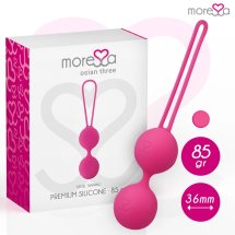 Moressa Osian Three silikonowy system do ćwiczeń mięśni miednicy, 85g, 34mm, trzystopniowy
