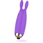 Womanvibe Bugsy silikonowy stymulator typu królik, mini, fioletowy, 2,4x7,3 cm