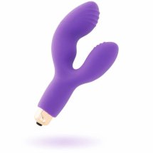 Womanvibe Vanix silikonowy stymulator unisex, fioletowy, 12,1 cm, 1 tryb, baterie