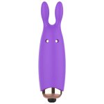Womanvibe Bugsy silikonowy stymulator typu królik, mini, fioletowy, 2,4x7,3 cm