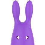 Womanvibe Bugsy silikonowy stymulator typu królik, mini, fioletowy, 2,4x7,3 cm