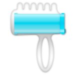CASUAL LOVE Finger Fun Niebieski – elastyczny stymulator palcowy z wibracją