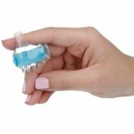 CASUAL LOVE Finger Fun Niebieski – elastyczny stymulator palcowy z wibracją