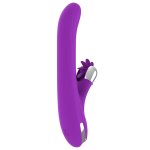 Fun Function Bunny 2.0 model rotacyjny, silikonowy, 7 trybów, USB, 24 cm