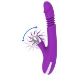 Fun Function Bunny Up&Down 2.0 silikonowy model z ruchem góra-dół, 7 trybów, USB, 24 cm