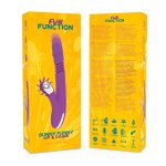 Fun Function Bunny Up&Down 2.0 silikonowy model z ruchem góra-dół, 7 trybów, USB, 24 cm