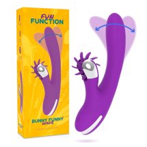 FUN FUNCTION Funny Fal 2.0 model z funkcją falowania, silikon premium, 24 cm, USB