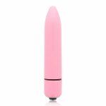Glossy Brilliant Pink kompaktowy model wibrujący, wodoodporny, 87 mm, ABS