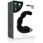 Addicted Toys masażer stref intymnych wibrujący czarny TPR, kompaktowy, 3xLR44