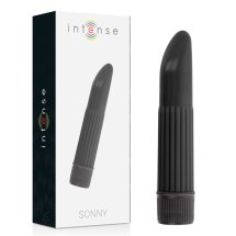 Intense SONNY Czarny Masażer Intymny 13,5 cm, ABS, wodoodporny, cichy system