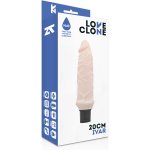 LoveClone Ivar 20 cm samosmarujący model z regulacją wibracji, TPR/ABS, wodoodporny