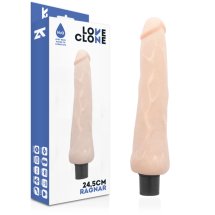 LoveClone Ragnar 24,5 cm system samosmarowania, elastyczny model, TPR/ABS, wodoodporny