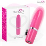 Moressa Ivy Pink – przenośny stymulator podróżny, 6 trybów, silikon medyczny, IPX7