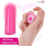 Moressa Ivy Pink – przenośny stymulator podróżny, 6 trybów, silikon medyczny, IPX7