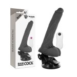 BASECOCK Model Przegubowy Czarny 18,5 cm – elastyczny model TPE, pilot przewodowy, 12 trybów