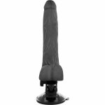 BASECOCK Model Przegubowy Czarny 18,5 cm – elastyczny model TPE, pilot przewodowy, 12 trybów