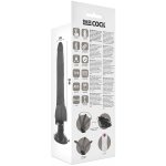 BASECOCK Model Przegubowy Czarny 18,5 cm – elastyczny model TPE, pilot przewodowy, 12 trybów
