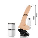Basecock model przegubowy pilot 18,5 cm x 4 cm – elastyczna maszyna intymna TPE z przyssawką