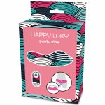 Happy Loky Vibe – system wibracyjny do bielizny z pilotem, silikon medyczny, 10 trybów, 8x4 cm
