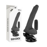 BASECOCK Model 20 Black – intymna maszyna TPE, pilot przewodowy, przyssawka, 20x4 cm