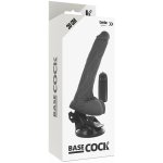 BASECOCK Model 20 Black – intymna maszyna TPE, pilot przewodowy, przyssawka, 20x4 cm