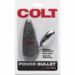 CalExotics Colt Power Pak – wielobiegowy system wibracyjny, 6 cm, srebrny, kompaktowy ABS