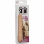 CalExotics Power Stud Preta – wielofunkcyjny model wibracyjny, wodoodporny, 18 cm, 3 tryby