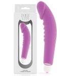 Dolce Vita Classic Violet – model intymny silikonowy, 7 trybów, zdejmowana osłona, 158 mm