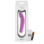 Dolce Vita Classic Violet – model intymny silikonowy, 7 trybów, zdejmowana osłona, 158 mm