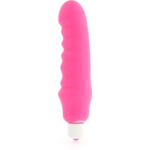 Dolce Vita Geniuszowy Różowy Model Silikonowy – 7 trybów, zdejmowana osłona, 150x37mm