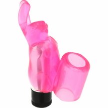 Seven Creations Silikonowy Króliczek na palec – wodoodporny model z wyjmowaną jednostką