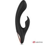Anne's Desire AD Rabbit Czarny – System WATCHME, Zdalne Sterowanie, 2 Silniki, 20 cm