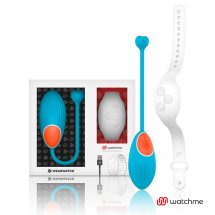 WEARWATCH Egg Blue – Maszyna Intymna z Pilotem Zegarkiem WATCHME, 7 Trybów, silikon