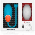 WEARWATCH Egg Blue – Maszyna Intymna z Pilotem Zegarkiem WATCHME, 7 Trybów, silikon