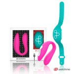 WEARWATCH WatchMe Dual Tech – Model Fuksja/Woda Morska, Wodoodporny, 2 Silniki, 7 Trybów