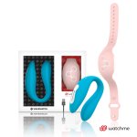 WEARWATCH WatchMe Dual Technology Indygo/Różowy – Zegarek Sterujący, 2 Silniki, 7 Trybów