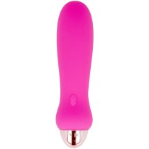 Dolce Vita Model Pink Five – Kompaktowy Wibrator Silikonowy, 7 Trybów, USB, 12,4 cm