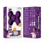 REWOLUTION REWOBEADS – Zestaw kulek treningowych z pilotem WATCHME, 10 trybow, wodoodporne