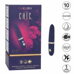 CalExotics Chic Daisy Mini – Masażer wodoodporny, 10 trybow, silikon medyczny, 10,7 cm