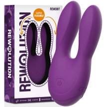 Rewolution REWOBIT Duet Flex – Elastyczny stymulator, 2 silniki, 10 trybow, wodoodporny