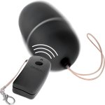 ONLINE Bezprzewodowe Jajko Wibrujące – Czarny ABS, 10 trybow, wodoodporne, 6 cm