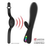 Brilly Glam Erik czarny – Model bezprzewodowy, 10 trybow, silikon medyczny, USB, Watchme